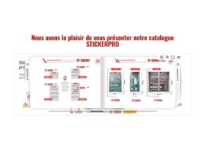 parcourez notre brochure Sticker PRO